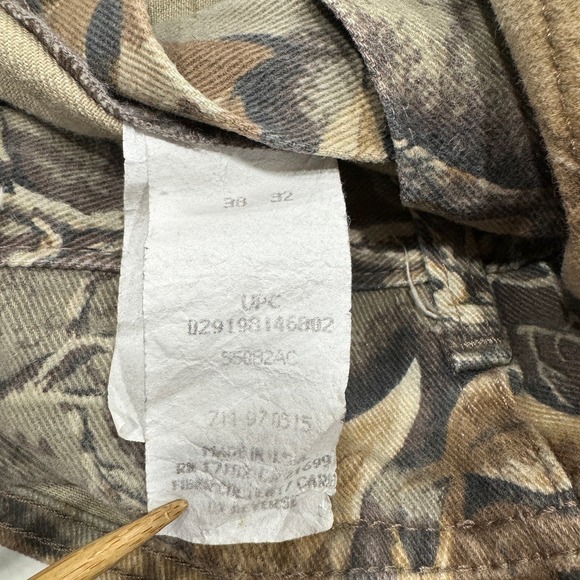Walls Camo Pants Men 38 x 32 (Measures 38x31) Hunting Fishing Outdoors Advantage - Picture 8 of 12